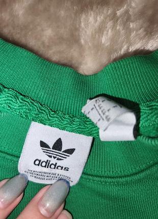 Світшот жіночий adidas зелений 3