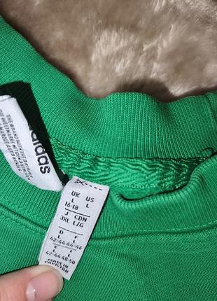 Світшот жіночий adidas зелений 4
