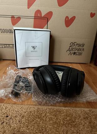 Бездротові bluetooth навушники doqaus care 1 (hi-fi stereo / 52 години)