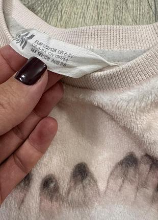 Теплий світшот h&m 7-8 років 3