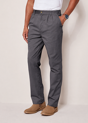 Новые брюки cotton traders ac10038 graphite, размер 36
