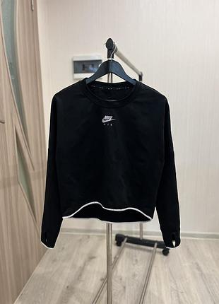 Спортивна кофта nike air, розмір s (m), чорна
