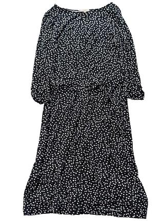 Hobbs london брендова сукня в горошок