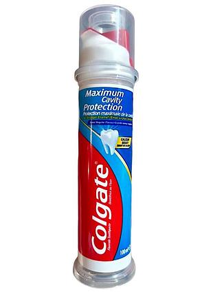 Зубная паста colgate maximum cavity protection помпа 100 мл 0513