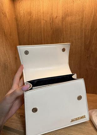 Сумка jacquemus біла 6