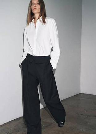 Брюки штаны zara шерстяные