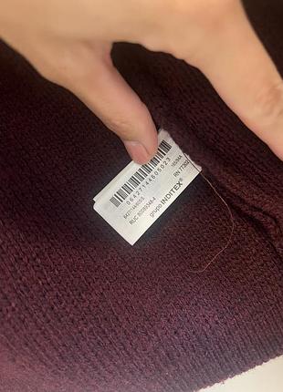 Кардиган zara бордовий 4