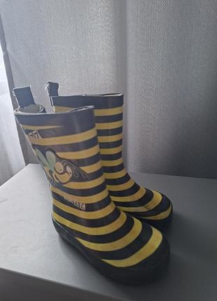 🐝 детские резиновые сапожки в виде пчелки