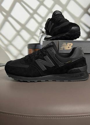 Водонепроникні кросівки new balance 574 gtx m black