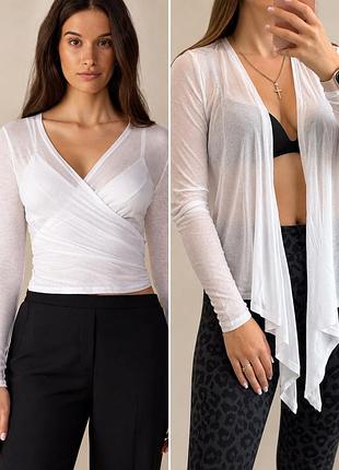 Жіночий кардиган накидка intimissimi , 100% supima cotton | розміри: s, m різні кольори | outlettini