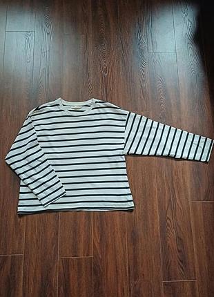 Кофта, лонгслів смужку pull&bear р.м 2