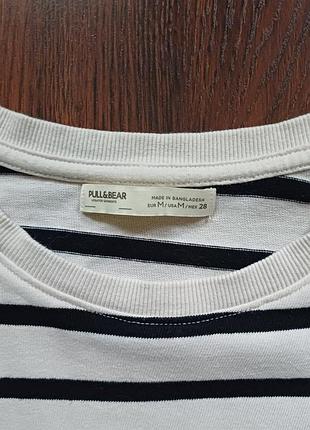 Кофта, лонгслів смужку pull&bear р.м 5