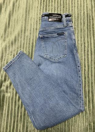 Джинси жіночі calvin klein jeans сині