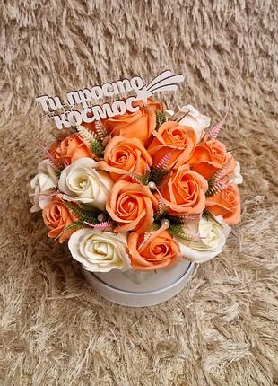 🌹букет из мыльных роз🌹 3
