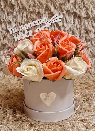 🌹букет из мыльных роз🌹 5