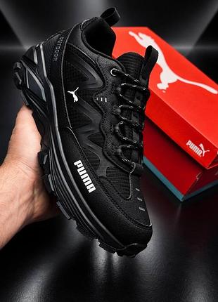 Чоловічі кросівки puma чорні | чоловічі кросівки puma 40–46 | стильні кросівки мужские чорные кроссовки пума новинка 2026