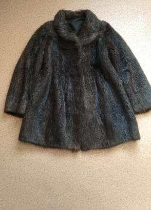 Полушубок #натуральный мех#трапеция