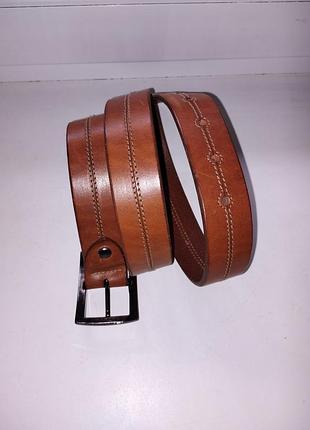 Кожаный ремень mcm