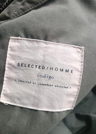 Довгий бомбер, selected homme m 6