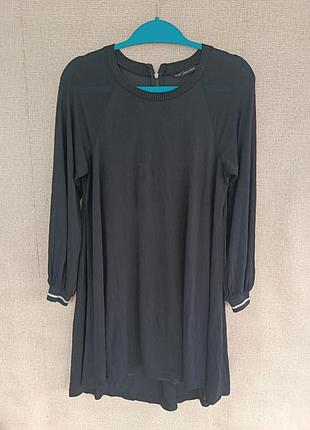 Коротка сукня жіноча zara чорна, розмір s