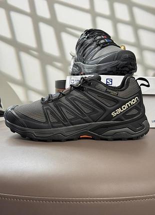 Водонепроникні кросівки salomon speedcross pro thinsulate grey black