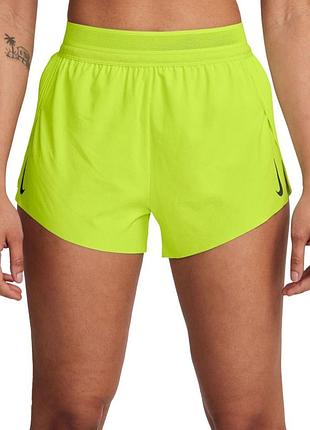 Женские беговые шорты nike dri-fit aeroswift 3'' adv новые оригинал