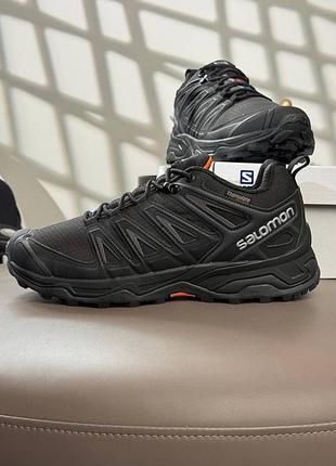 Водонепроникні кросівки salomon speedcross pro thinsulate black white