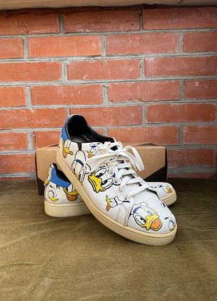 Кеди чоловічі moa master of arts donald duck printed leather білі, 42 розмір