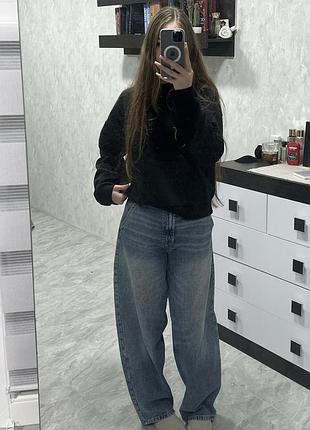 Сині джинси скейтери, skater bershka, варені джинси