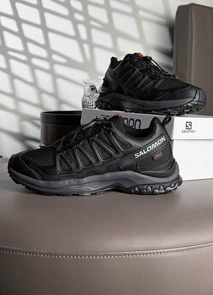 Водонепроникні кросівки salomon xa pro 3d amphib gtx black white grey