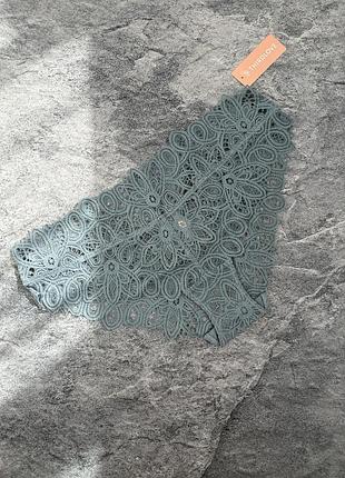 Кружевные женские трусики thirdlove all day lace cheeky, серый
