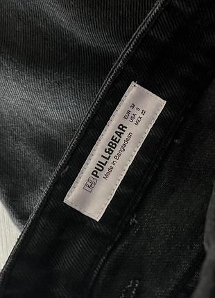 Джинси жіночі pull&bear чорні, нові 3