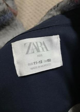 Теплая рубашка куртка фирмы zara 3