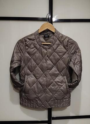Осенний стёганый микропуховик ea7 emporio armani