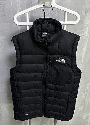 The north face 550 down vest чоловіча,пухова жилетка,оригінал,s-m