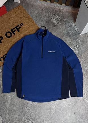 Чоловіча флісова кофта berghaus синя розмір m