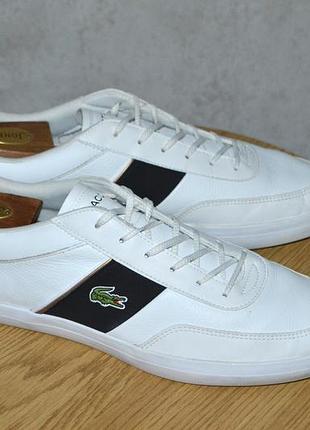 Кроссовки lacoste кожа оригинал - 46 размер