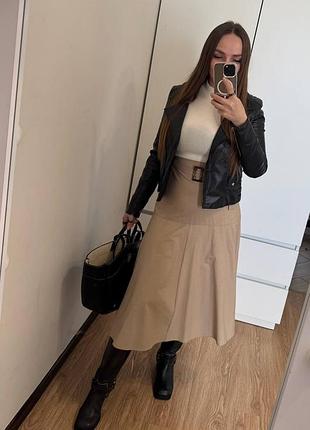 Чоботи жіночі zara чорні 4