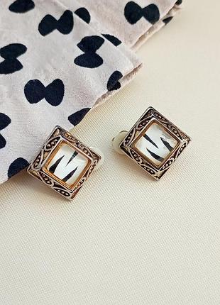Винтажные клипсы, оригинальные, модные, стильные, винтаж