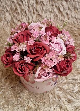 🌹букет из мыльных роз🌹 2