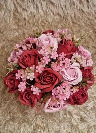 🌹букет из мыльных роз🌹 3