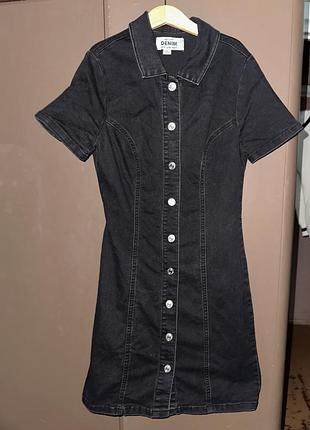Платье denim
