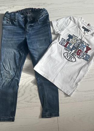 Джинми і футболка tommy hilfiger