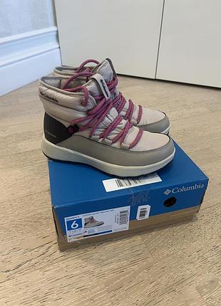 Жіночі зимові черевики columbia slopeside village omni-heat mid