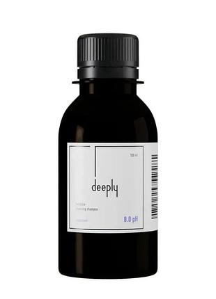 Шампунь жесткий hardcore cleansing shampoo 8.0 ph от deeply (100 мл)