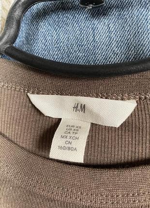 Базовий лонг h&m в рубчик 3