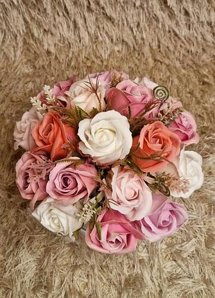 🌹 букет из мыльных роз 🌹 3
