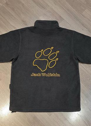 Флисовая кофта jack wolfskin на 12 лет, 152см