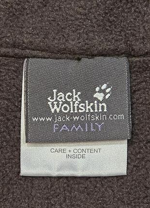 Флисовая кофта jack wolfskin на 12 лет, 152см 4