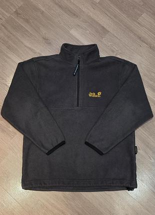Флисовая кофта jack wolfskin на 12 лет, 152см 2